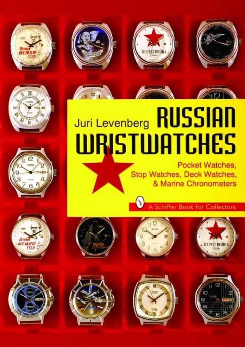 Picture of Russian wristwatches, pocket watches, stop watches, on board clock and chro