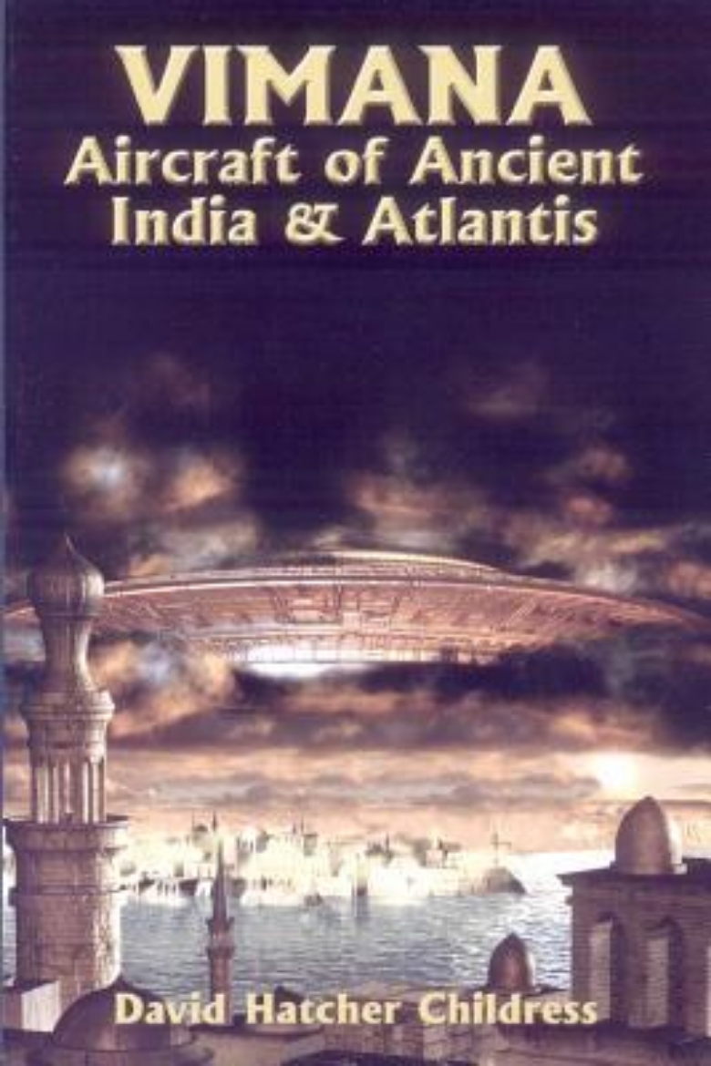 Picture of Vimana aircraft of ancient india and atlantis