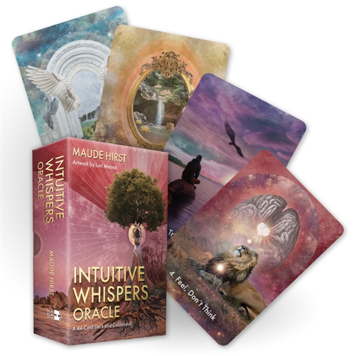 Picture of Intuitive Whispers Oracle: A 44-Card Deck and Guidebook