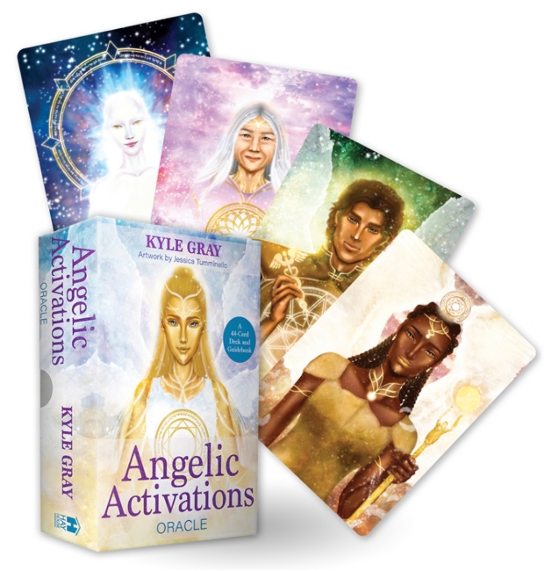 Picture of Angelic Activations Oracle: A 44-Card Deck and Guidebook