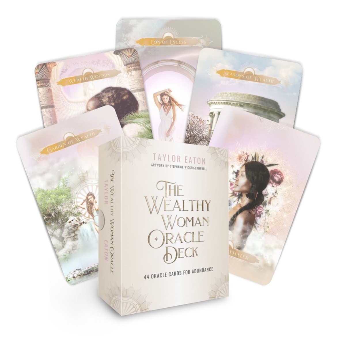 Picture of The Wealthy Woman Oracle Deck: Divine Guidance and Empowerment for Prosperity (44 Full-Color Cards and 96-Page Guidebook)
