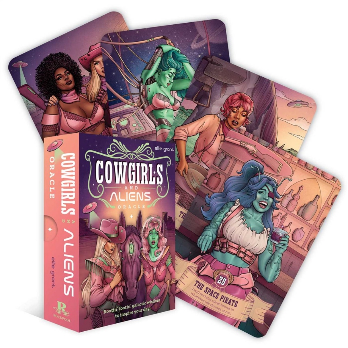Picture of Cowgirls and Aliens Oracle: Intuitive guidance to heal your soul