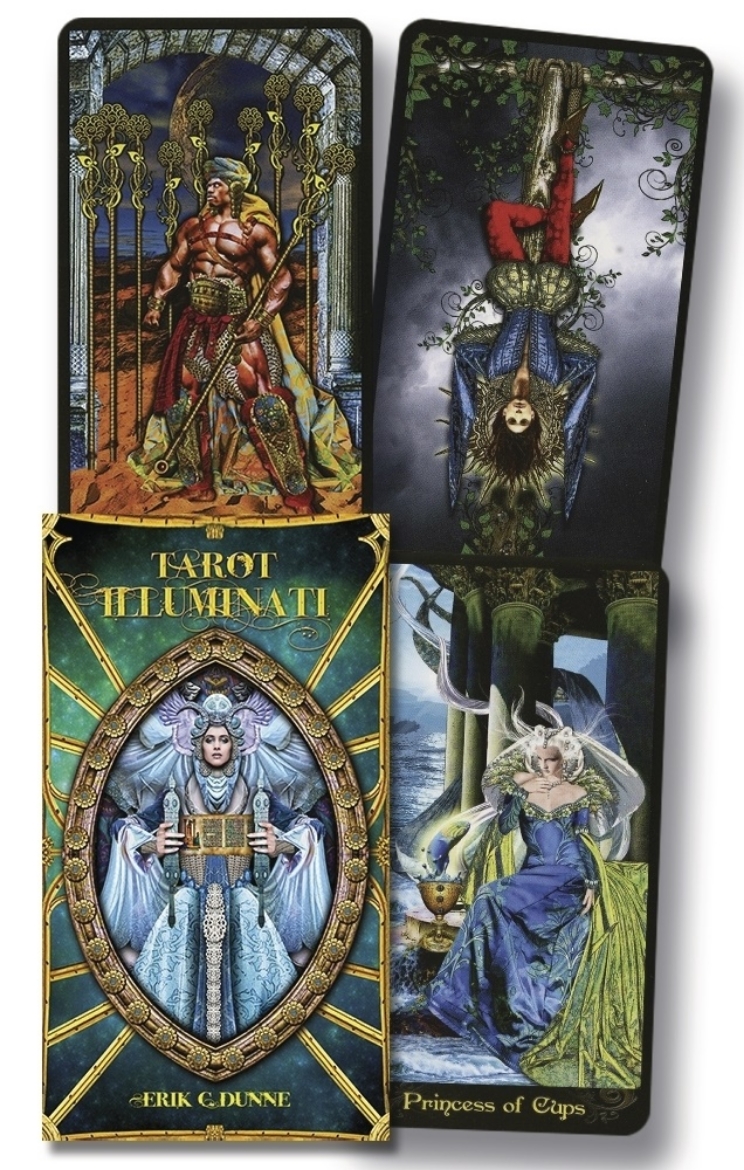 Picture of TAROT ILLUMINATI DECK (78-card deck & instruction booklet)