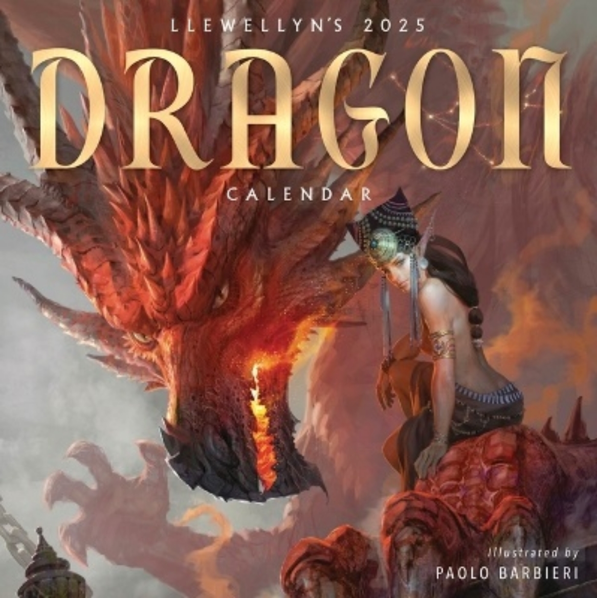 Picture of Llewellyn's 2025 Dragon Calendar