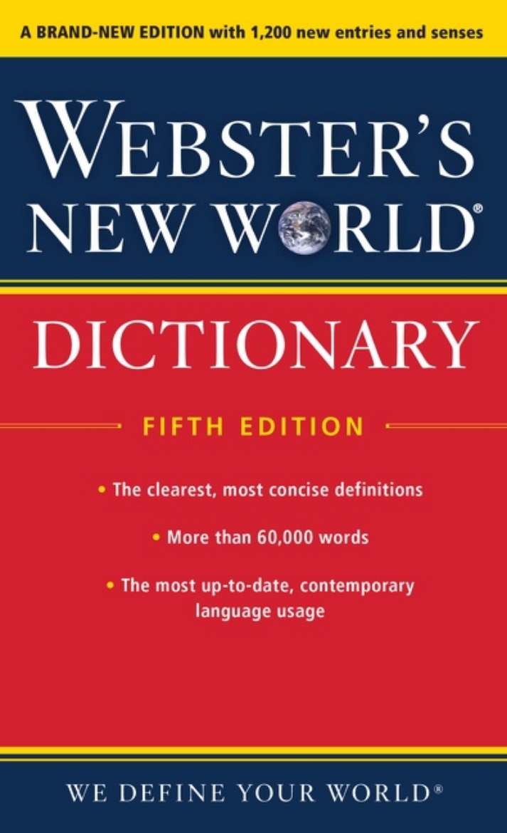 Picture of Webster’s New World Dictionary, Fifth Edition