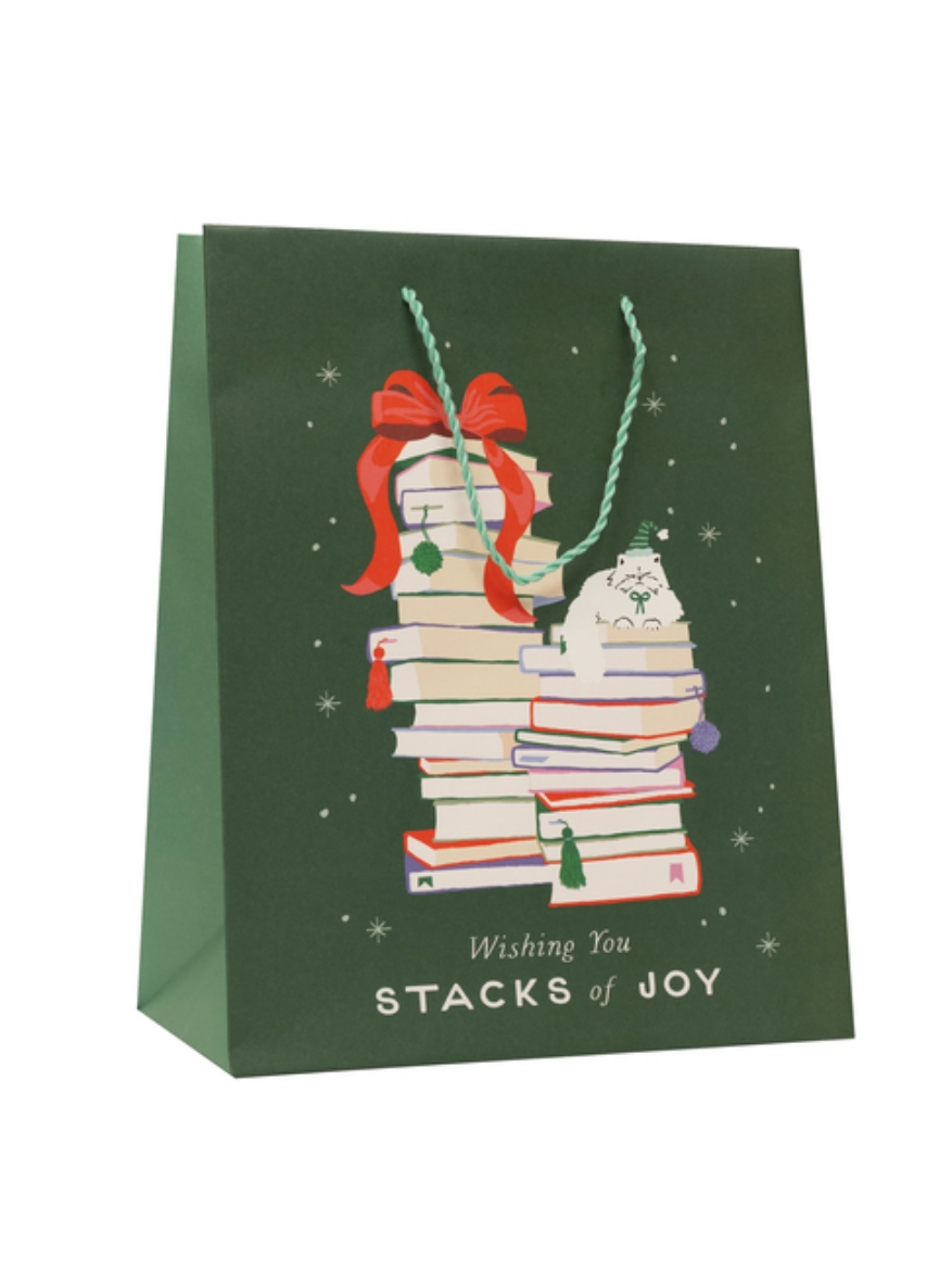 Picture of Stacks of Joy Gift Bag (Large)