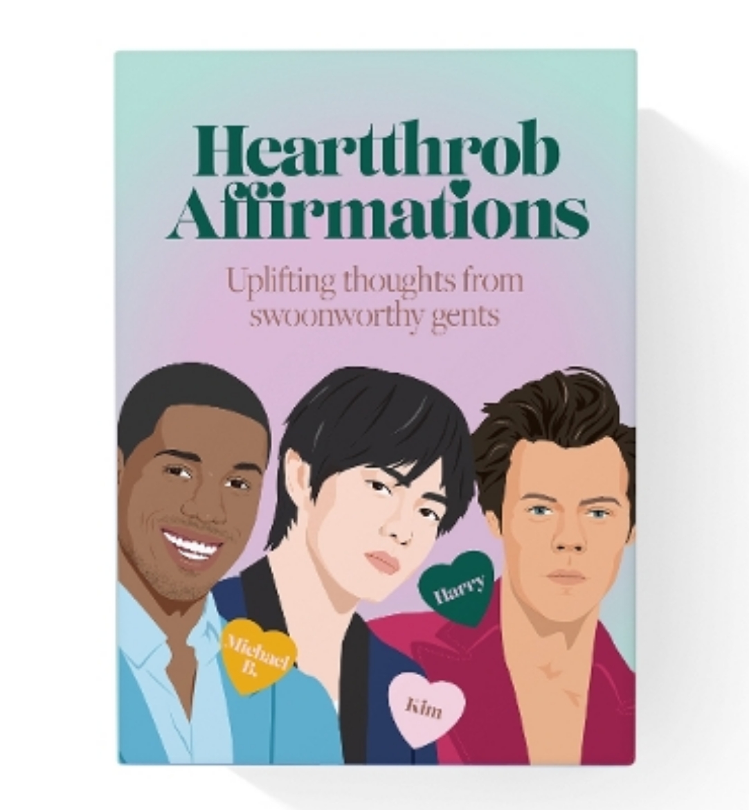 Picture of Heartthrob Affirmations: Swoonworthy, Uplifting Thoughts from Our Favorite Gents to Get You Through Each Day