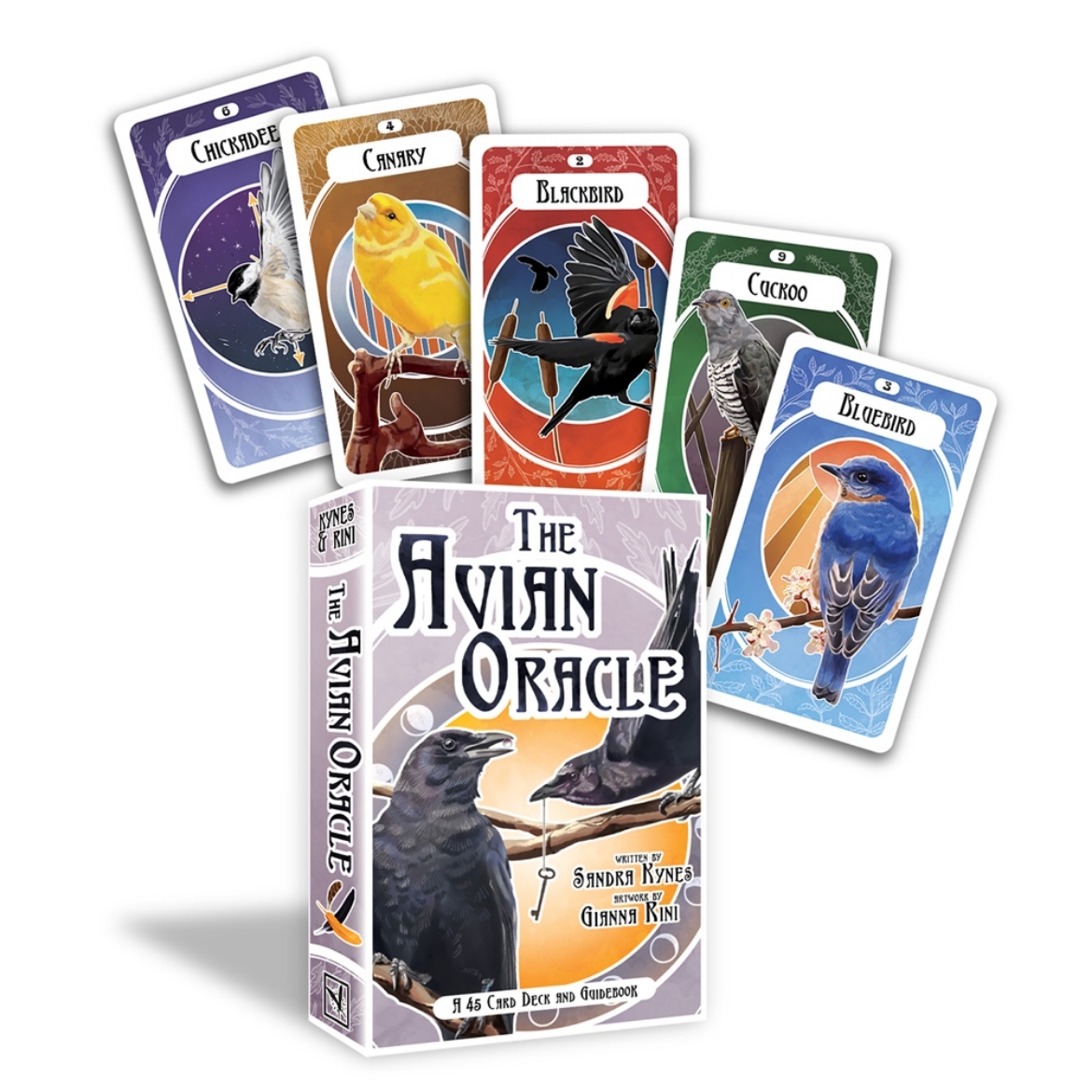 Picture of The Avian Oracle: (45 Full-Color Cards and 60-Page Guidebook)