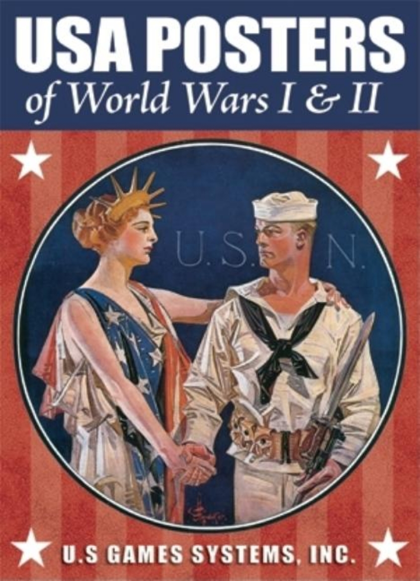 Picture of USA Posters Of World Wars I & Ii Poker Deck