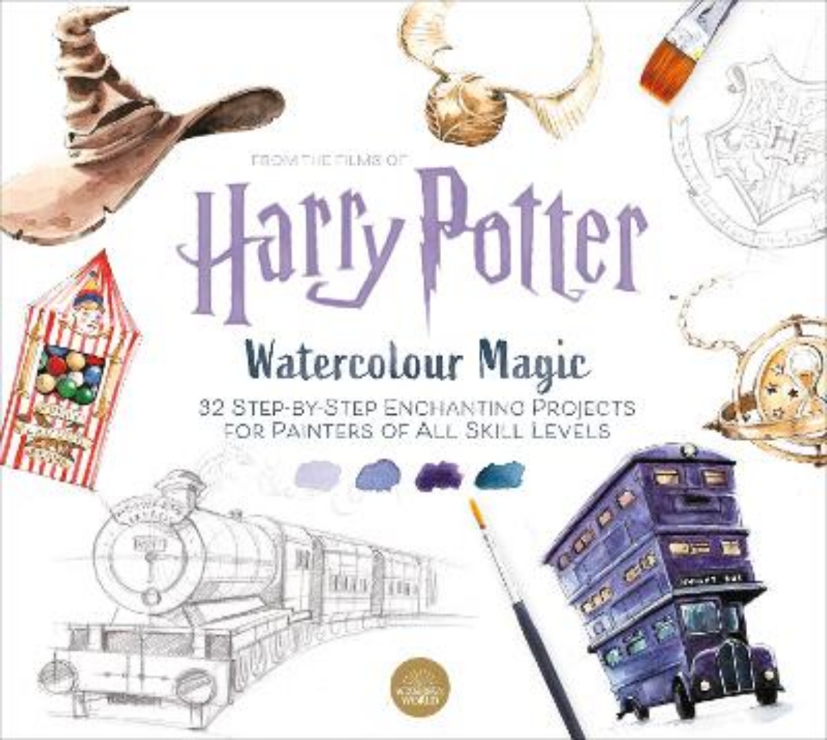 Picture of Harry Potter Watercolour Magic - 32 step-by-step enchanting projects