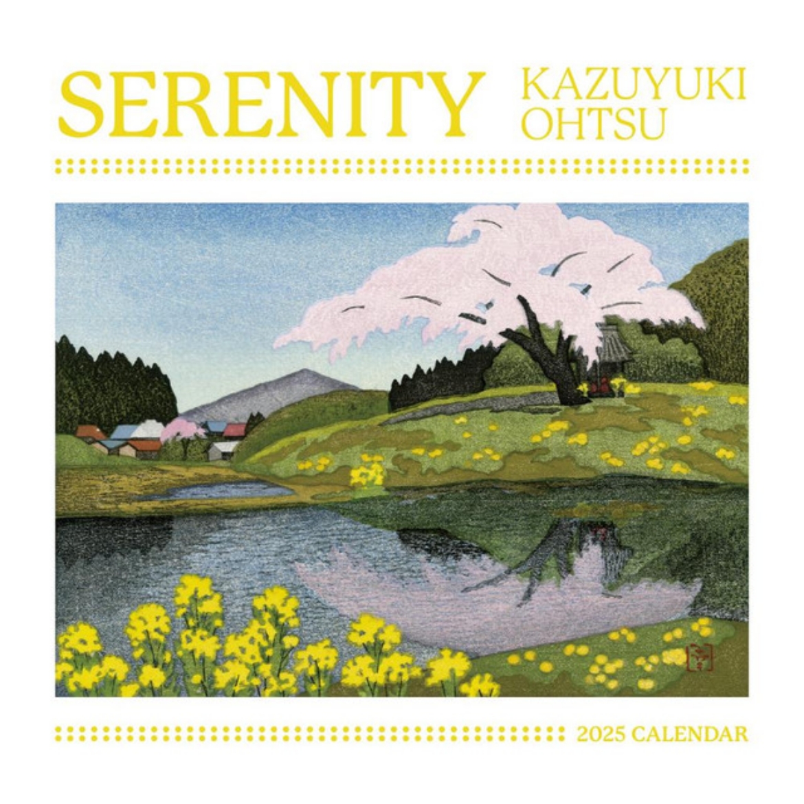 Picture of Serenity: Kazuyuki Ohtsu CAL25103: 2025 Wall Calendar