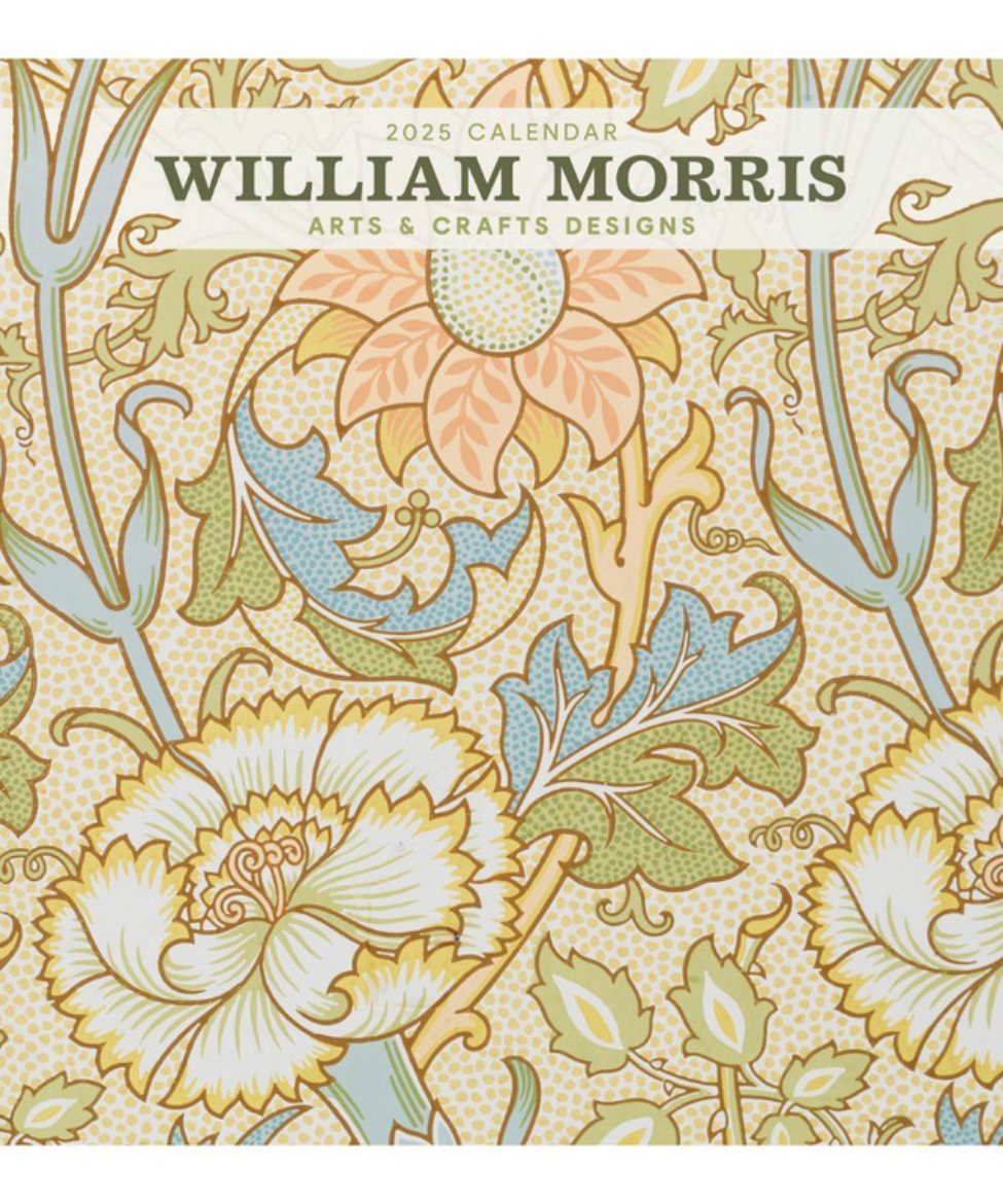 STARDIST William Morris Arts & Crafts Designs CAL25113 2025 Wall