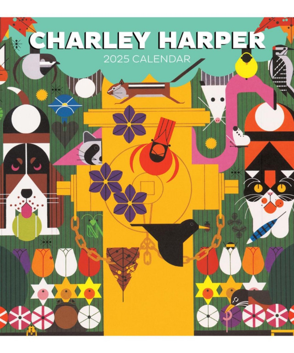 Picture of Charley Harper CAL25138: 2025 Wall Calendar