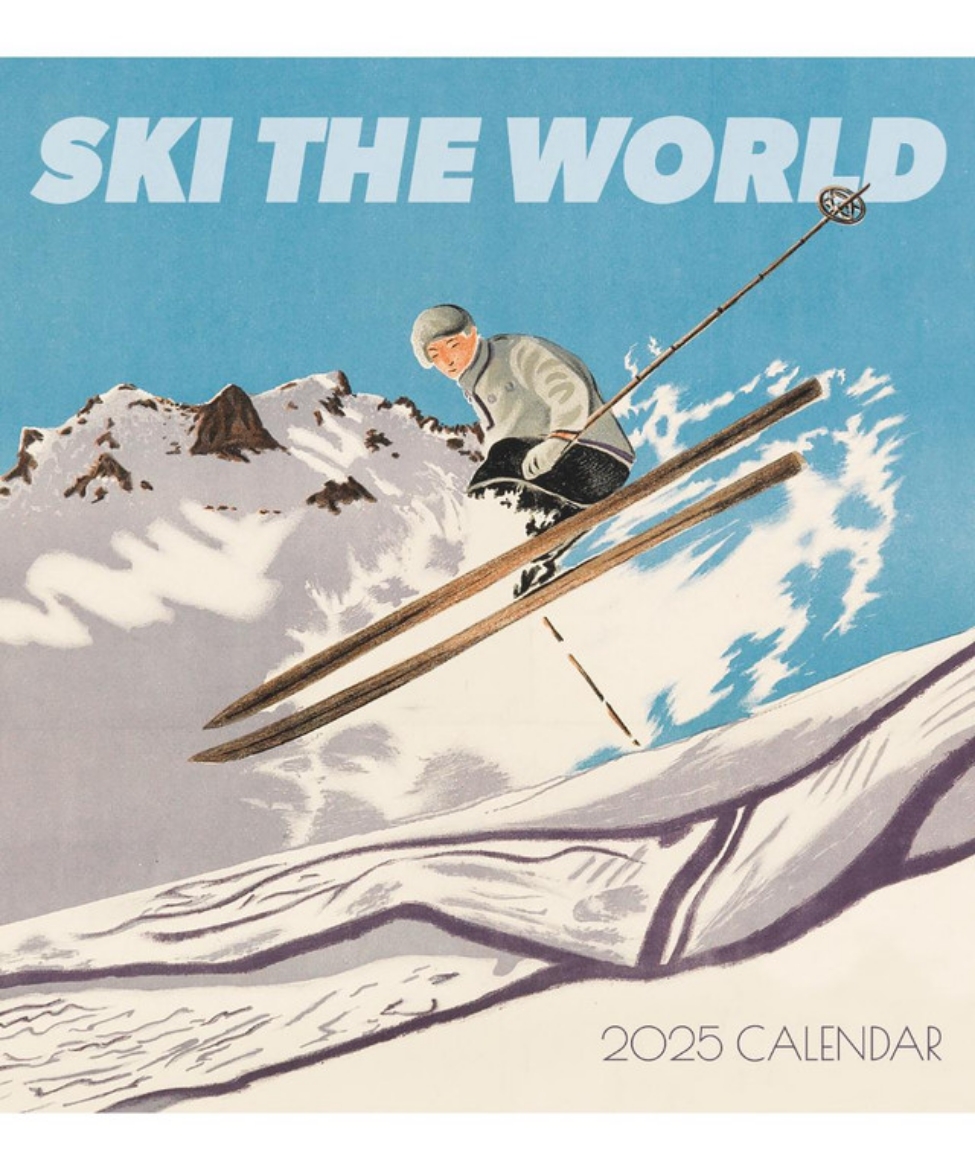 Picture of Ski the World CAL25169: 2025 Wall Calendar