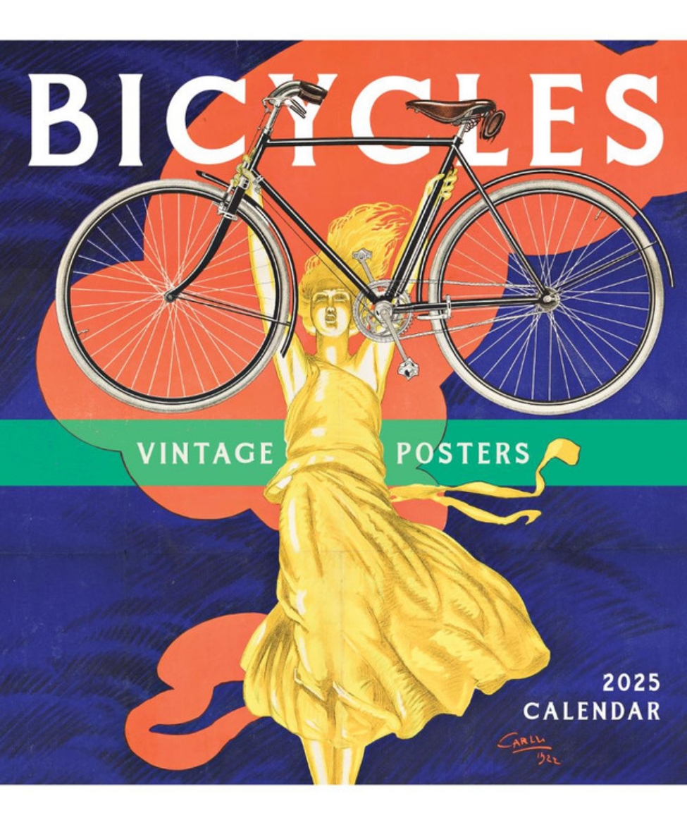 Picture of Bicycles: Vintage Posters CAL25170: 2025 Wall Calendar