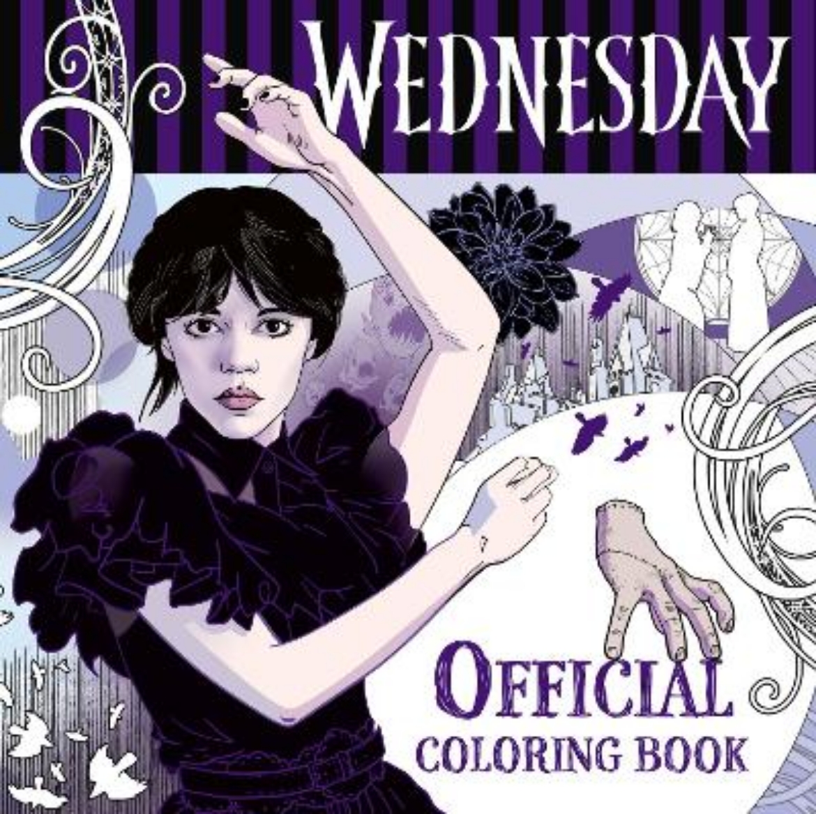 Picture of Wednesday: Official Coloring Book