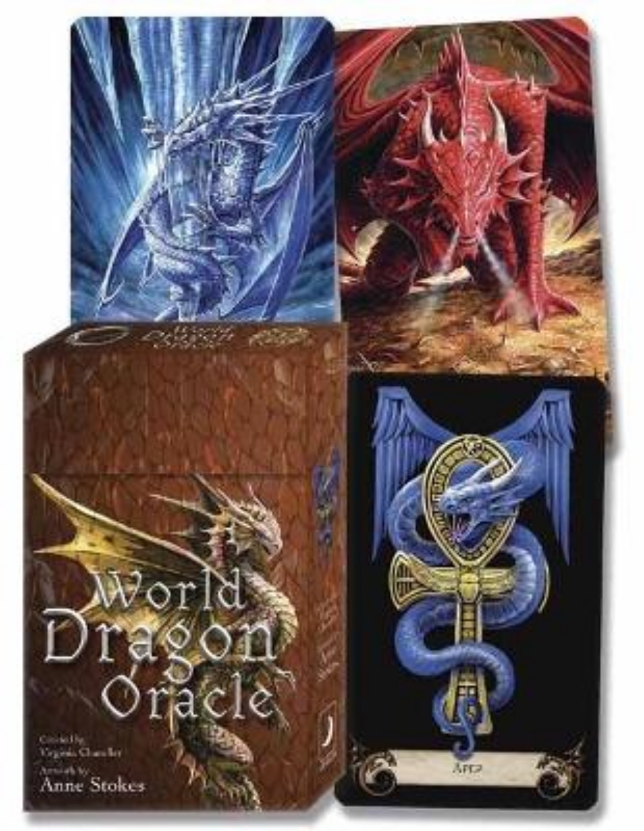 Picture of World Dragon Oracle: 28 Cards & 128-Page, Color Guidebook