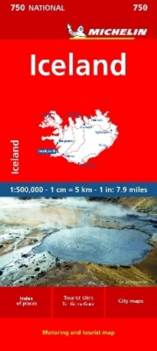 Picture of Iceland - - Michelin National Map 750