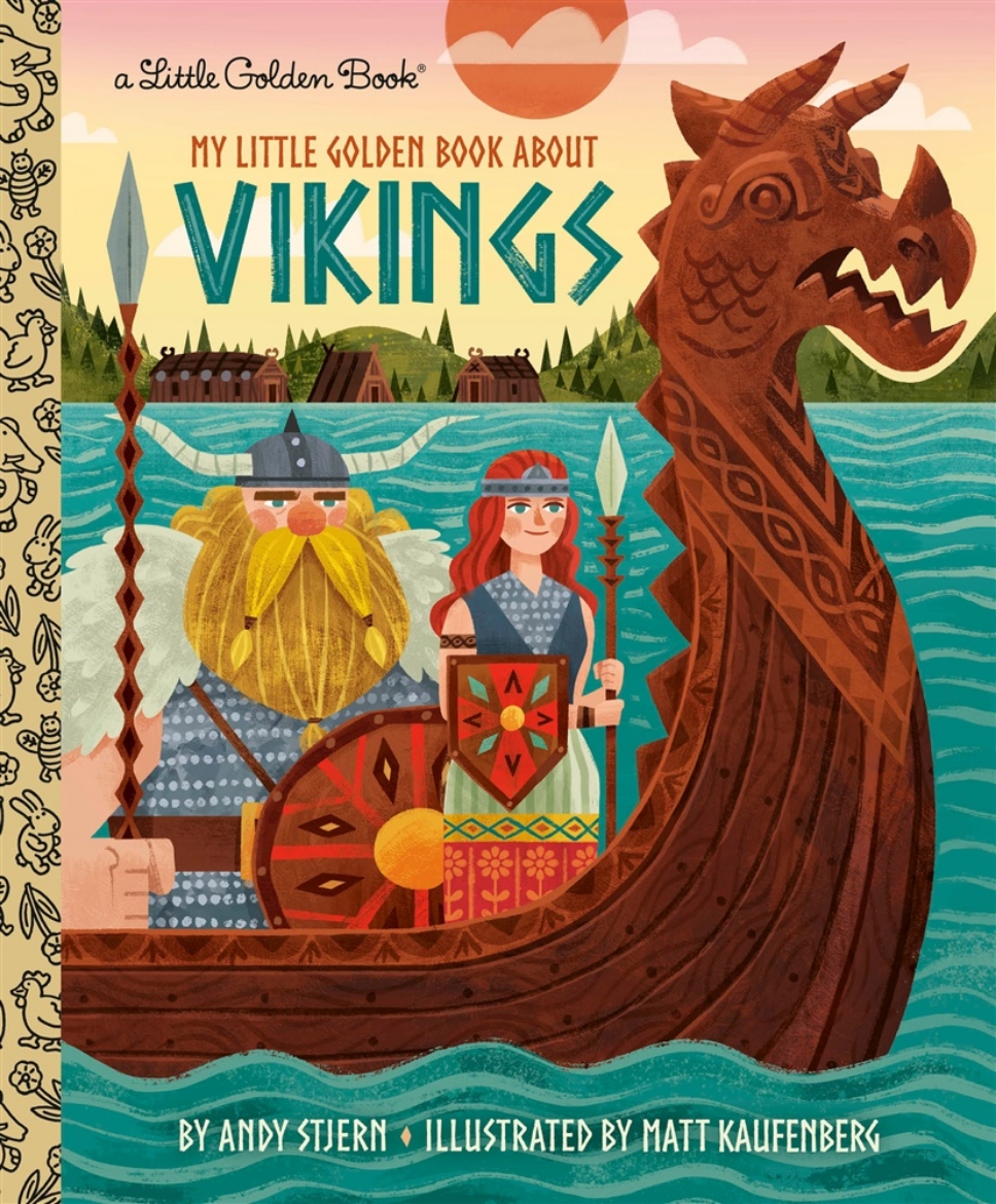 Picture of My Little Golden Book About Vikings