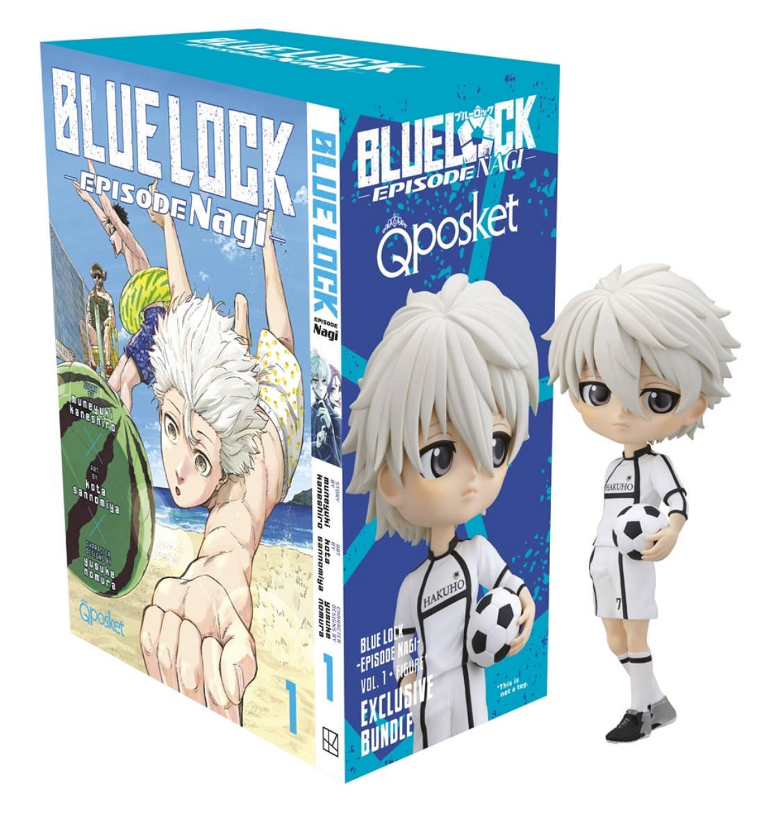 Picture of Blue Lock: Episode Nagi 1 + Exclusive Q Posket Figure