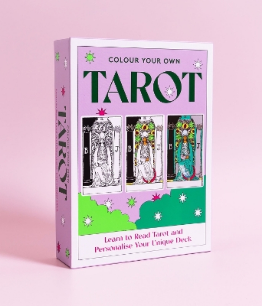 Picture of Colour Your Own Tarot - Learn to Read Tarot and Personalise Your Unique Dec