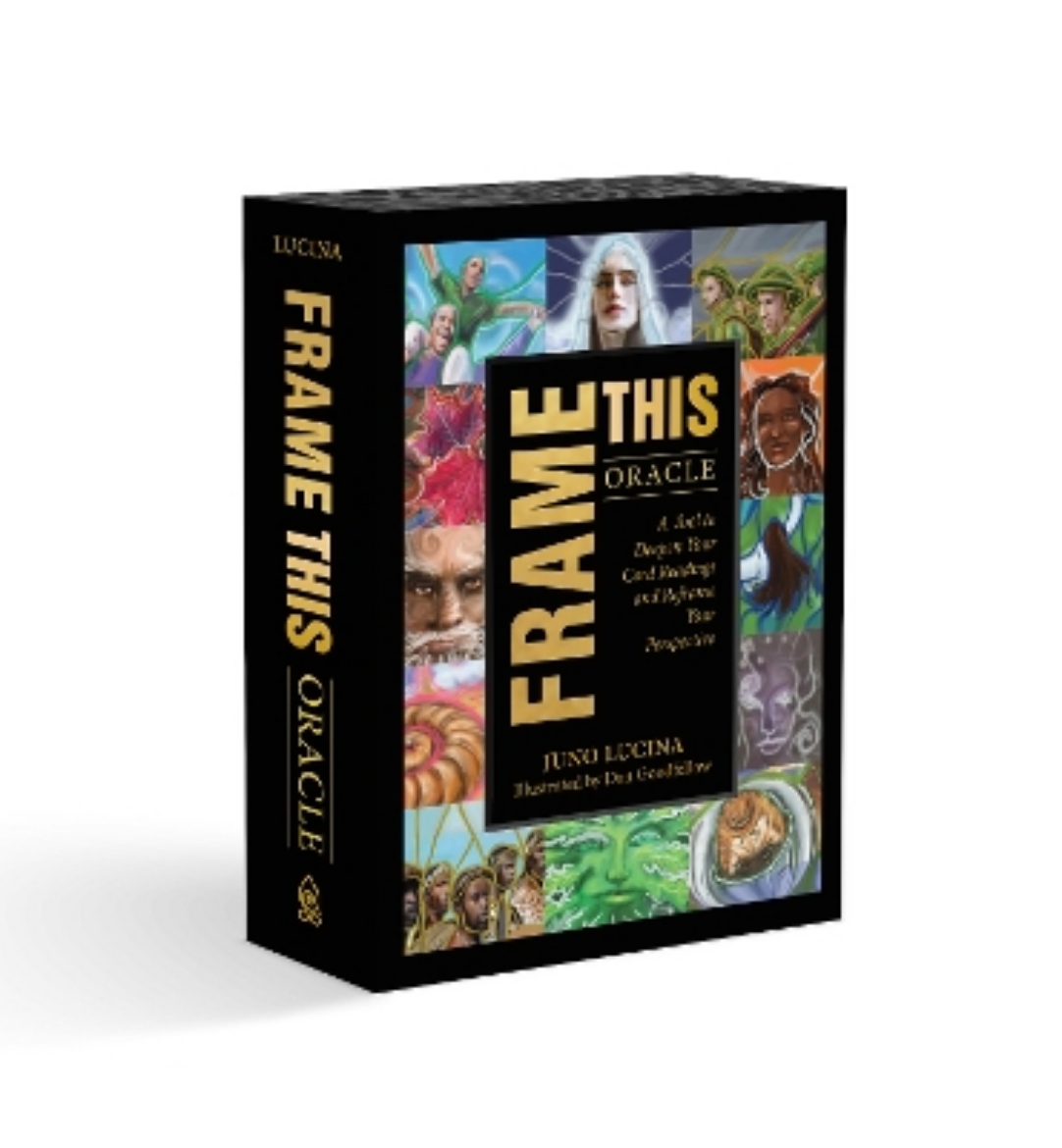 Picture of Frame This Oracle (Oracle Frames and Guidebook, Box Set): A Tool to Deepen Your Card Readings and Reframe Your Perspective