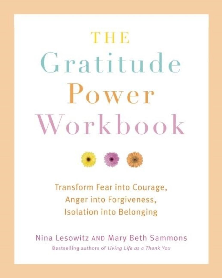 Picture of Gratitude Power Workbook: Transform Fear Into Courage, Anger Into Forgiveness, Isolation Into Belong