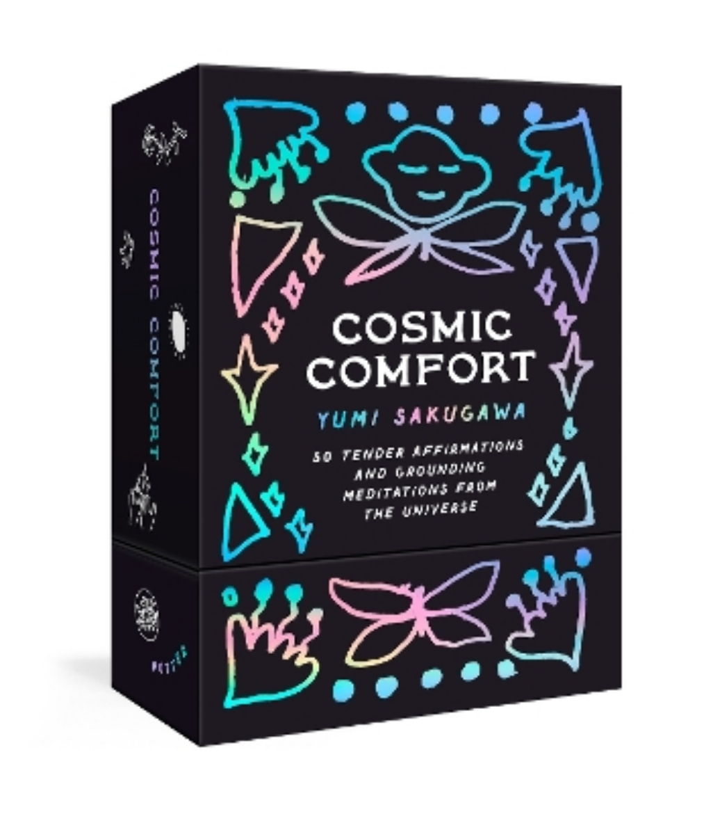 Picture of Cosmic Comfort: 50 Tender Affirmations and Grounding Meditations from the Universe: Meditation Cards