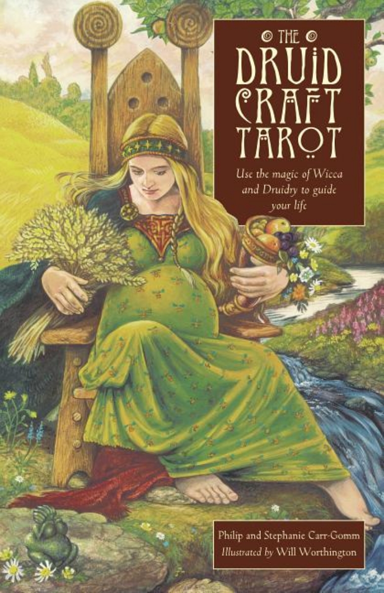 Picture of Druidcraft Tarot : Use The Magic Of Wicca & Druidry To Guide Your Life (78-card deck & 192-page book)