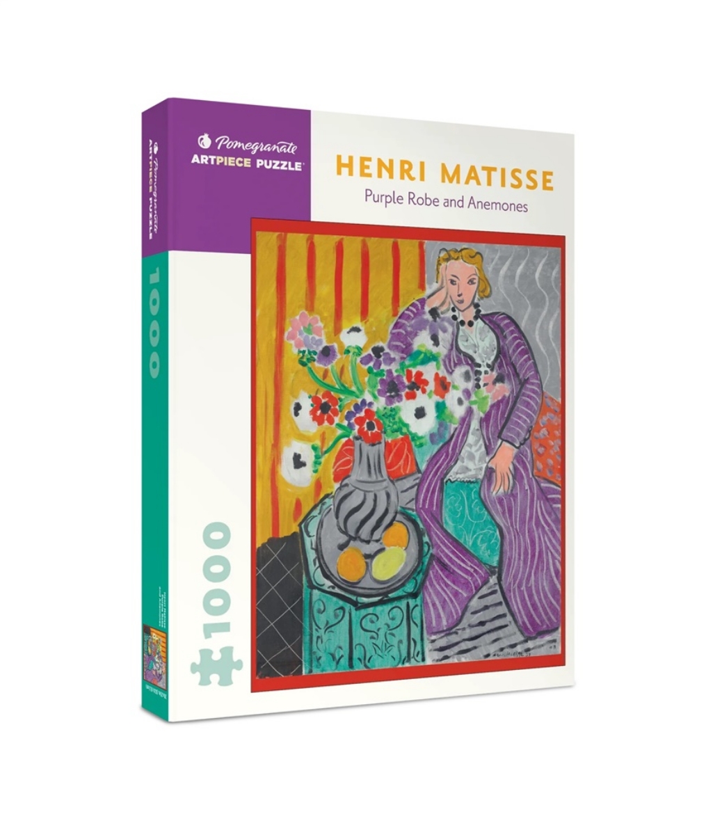 Picture of Henri Matisse Purple Robe Anenomes 1000 Piece Puzzle