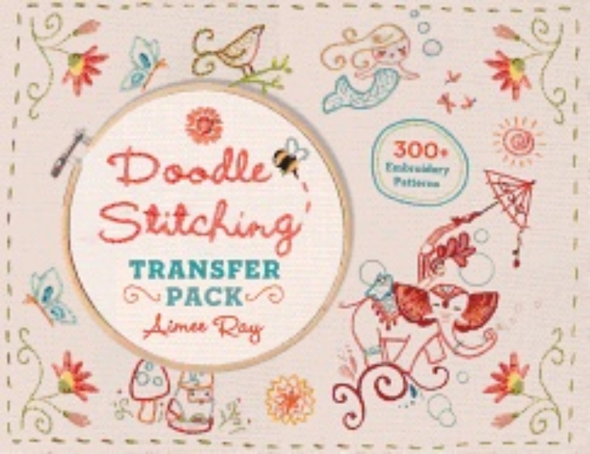 Picture of Doodle stitching transfer pack - 300+ embroidery patterns