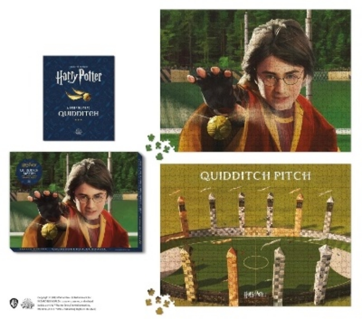 Picture of Harry Potter Quidditch Match 2-in-1 Double-Sided 1000-Piece Puzzle