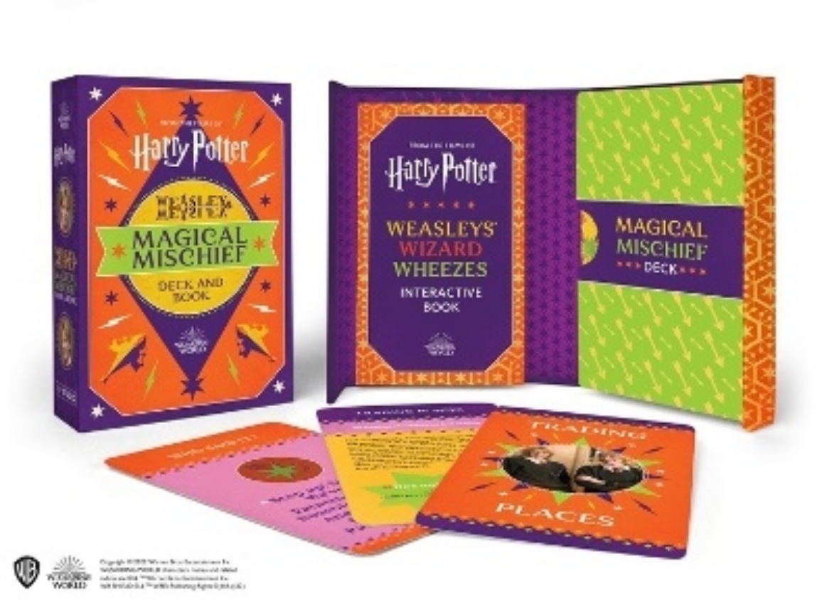 Picture of Harry Potter Weasley & Weasley Magical Mischief Deck and Book