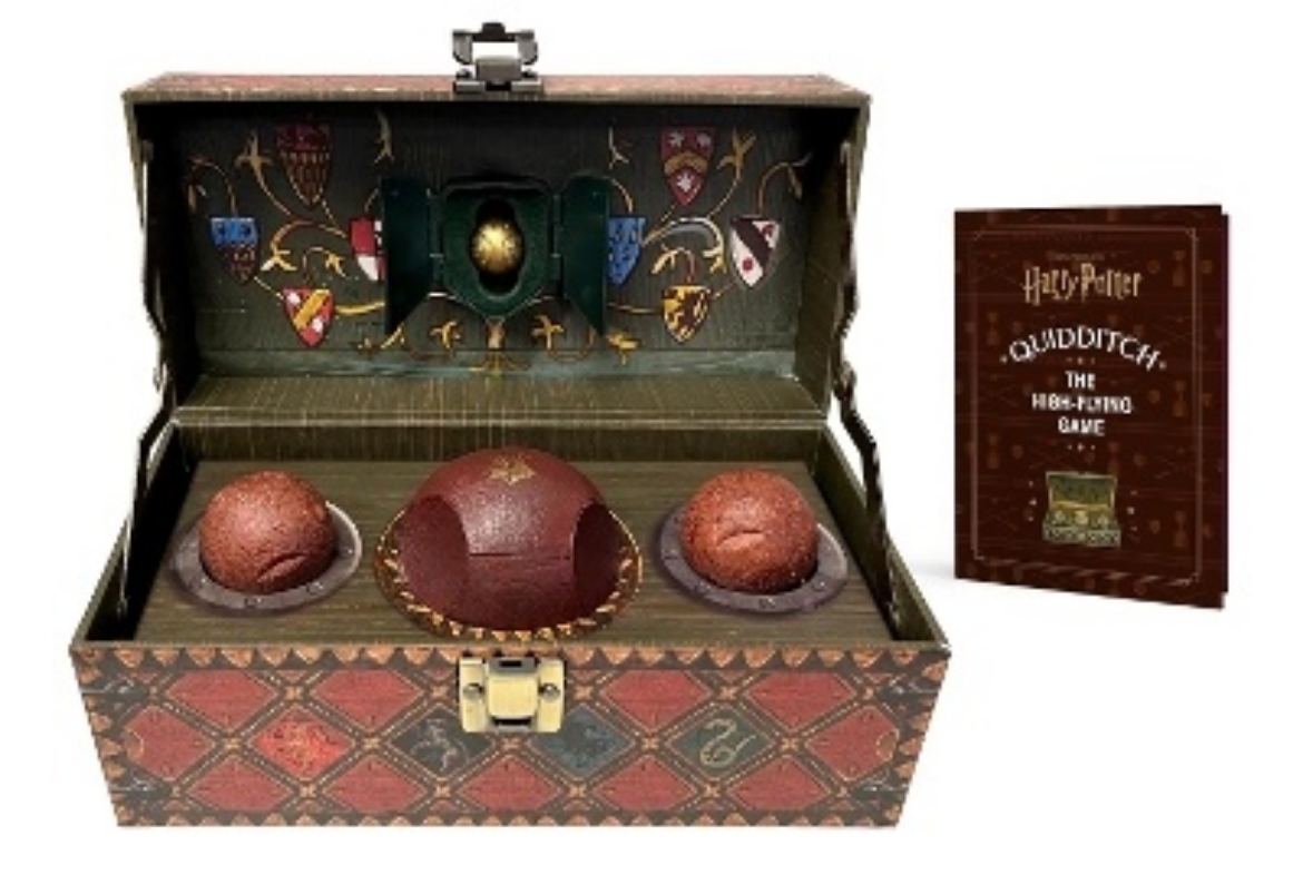 Picture of Harry Potter Collectible Quidditch Set (Includes Removeable Golden Snitch!)