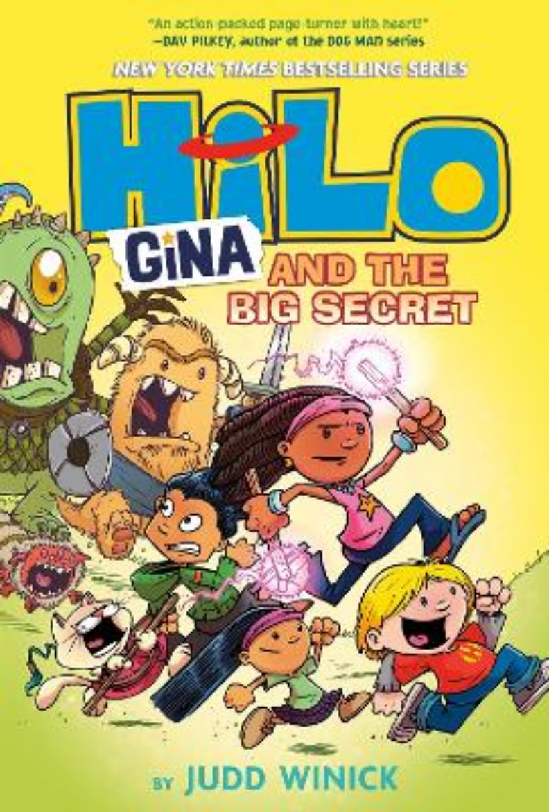 Picture of Hilo Book 8: Gina and the Big Secret: (A Graphic Novel)