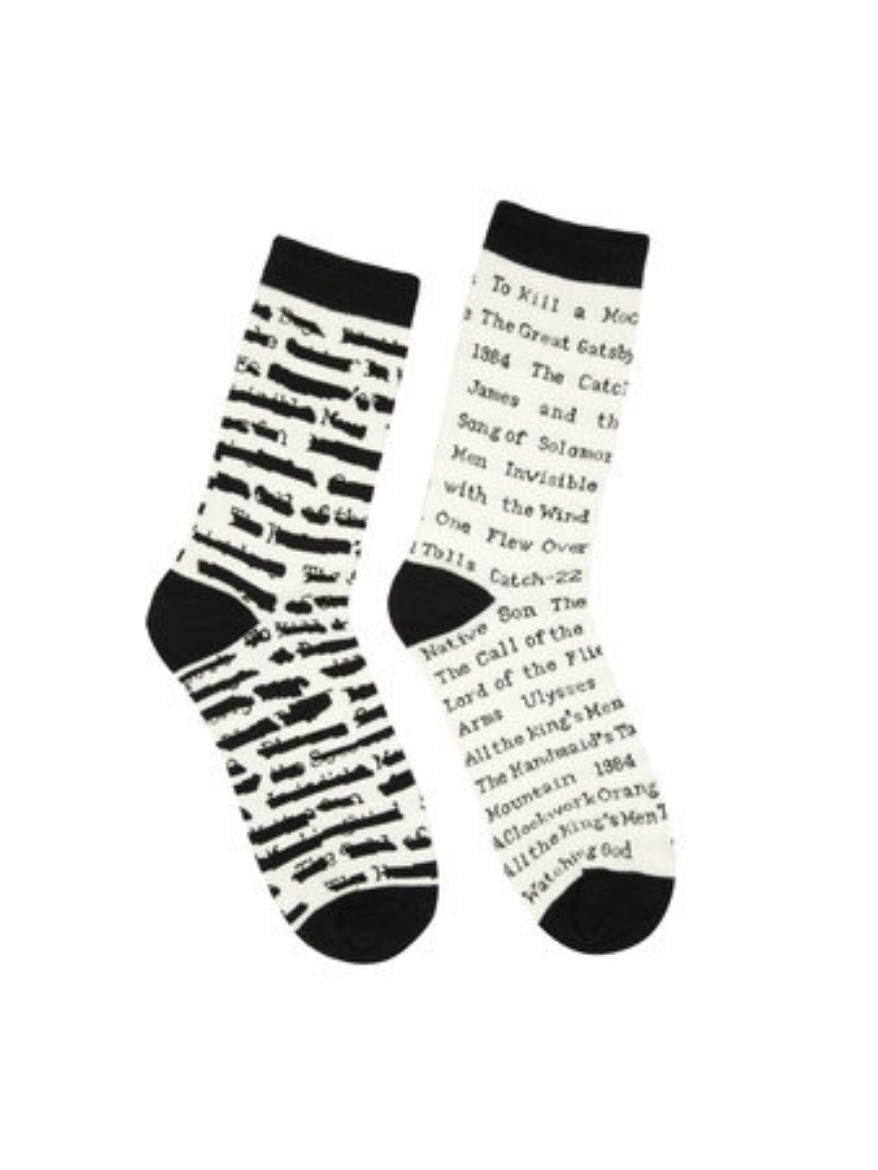 Picture of Banned Books Socks - Large