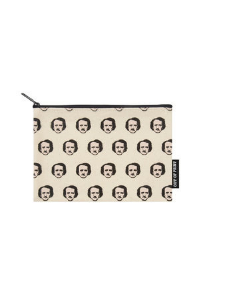 Picture of Edgar Allan Poe-ka Dots Pouch