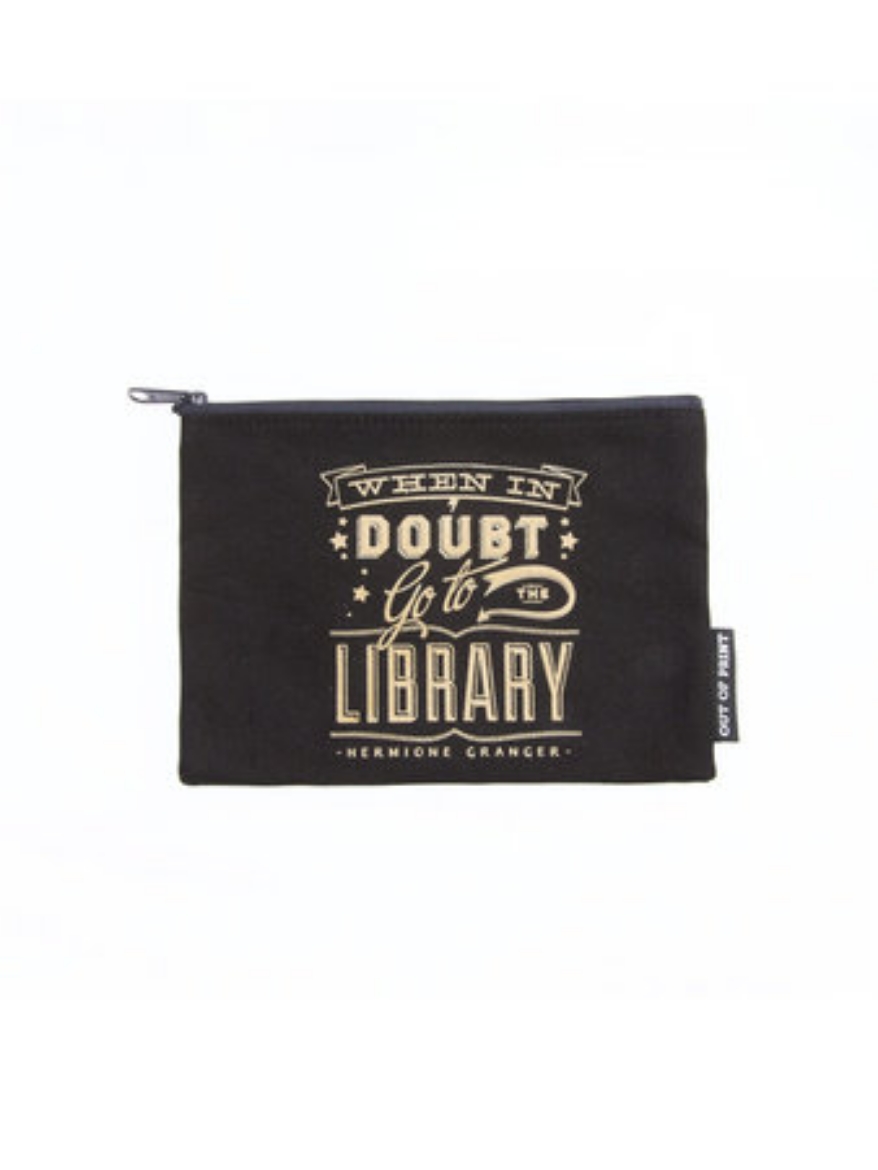 Picture of When in Doubt, Go to the Library Pouch