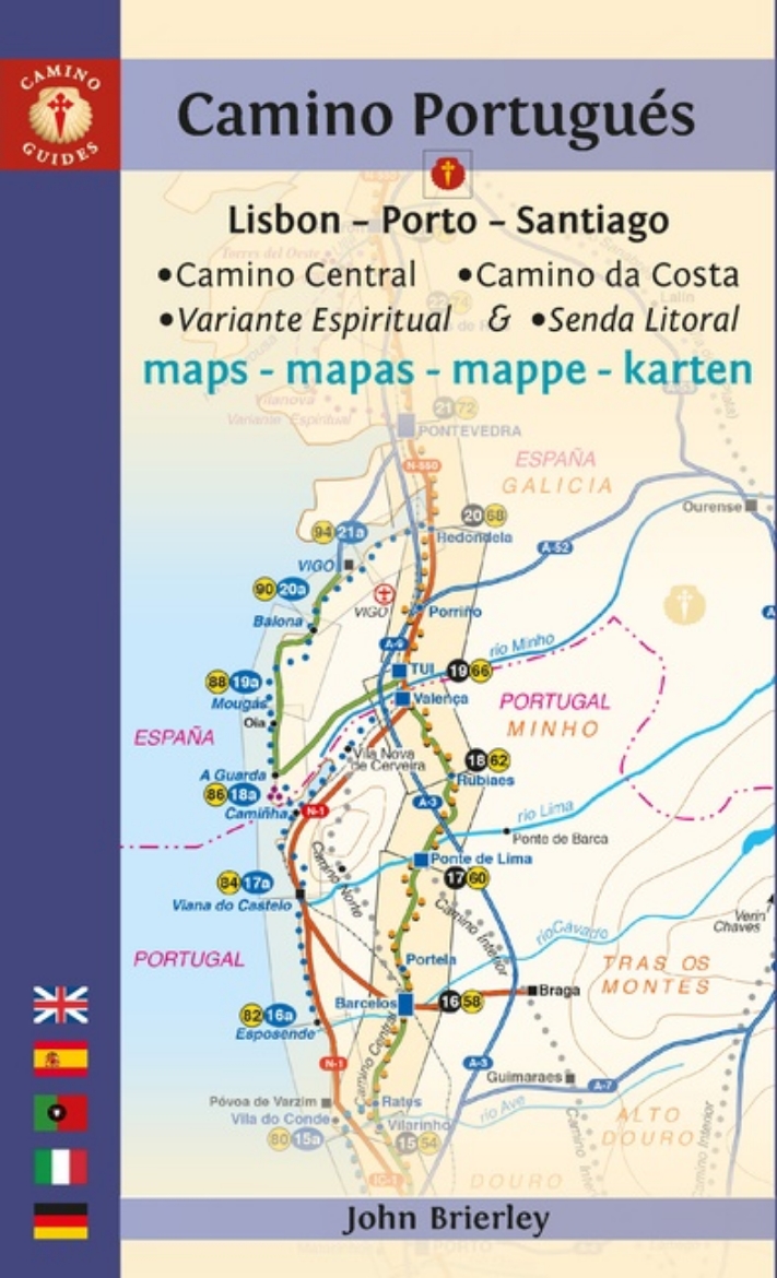 Picture of Camino Portugués Maps Twelfth Edition