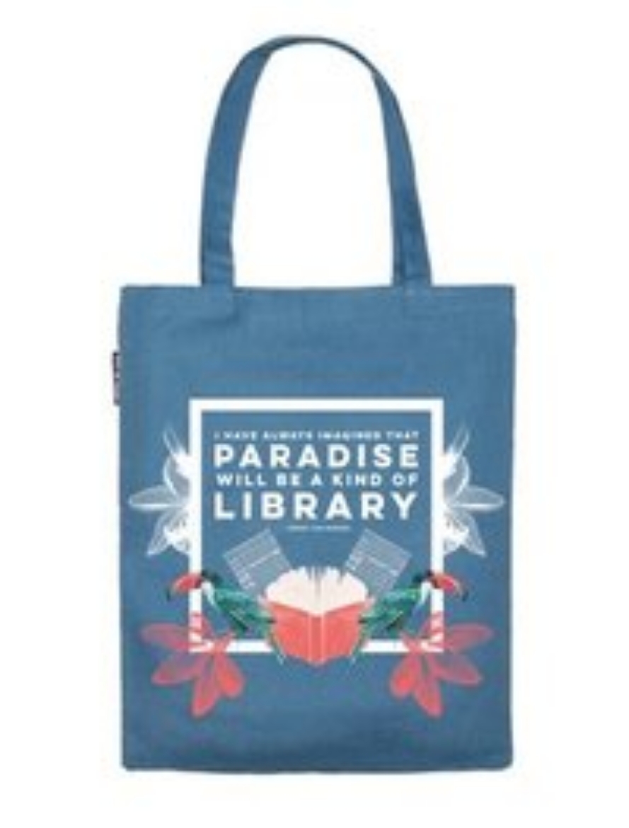 Picture of Jorge Luis Borges: Paradise Tote Bag