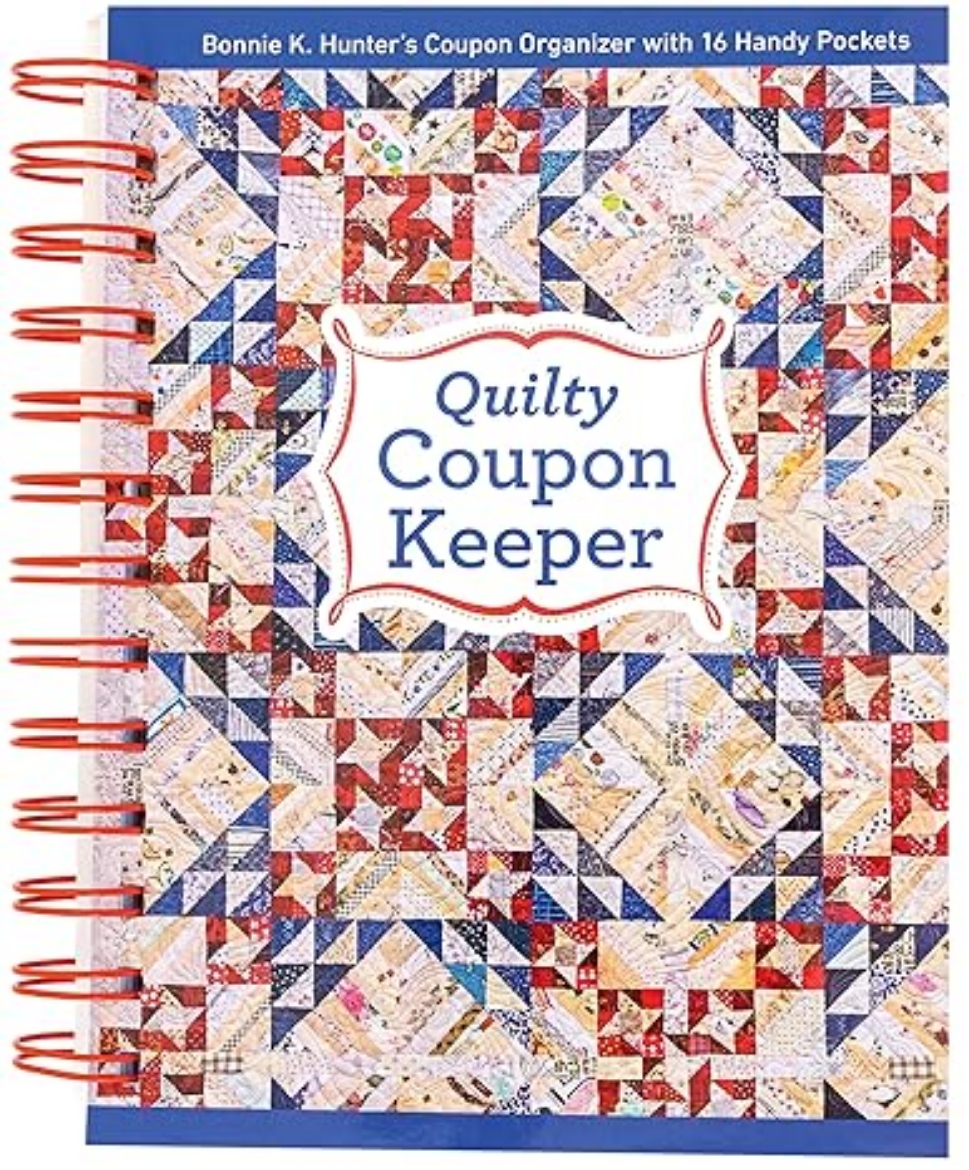 Picture of Quilty Coupon Keeper: Bonnie K. Hunter’s Coupon Organizer with 16 Handy Pockets