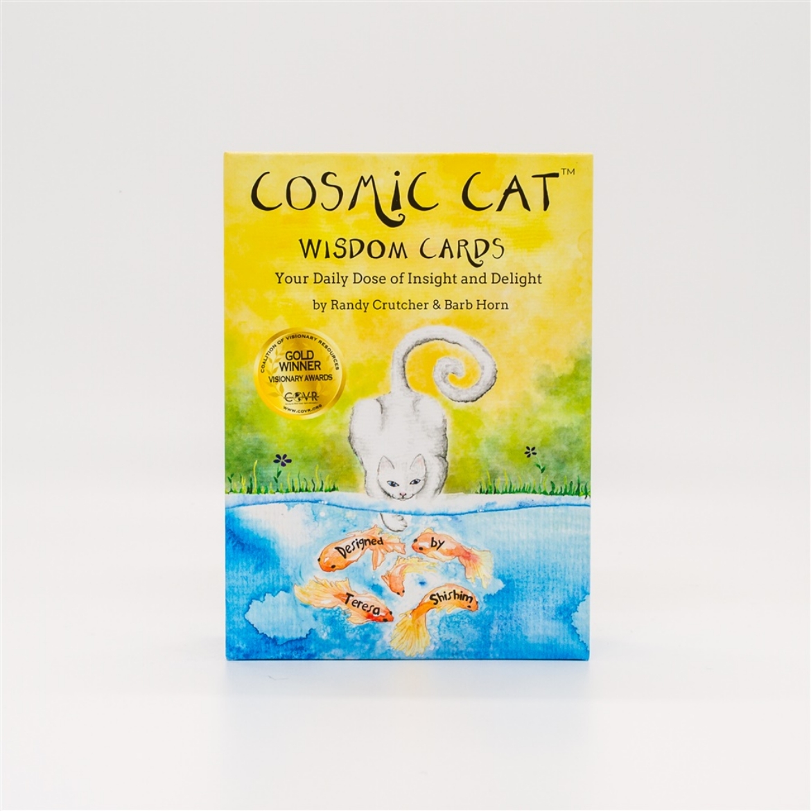 Picture of Cosmic Cat Wisdom Deck: A 60 Card Deck And