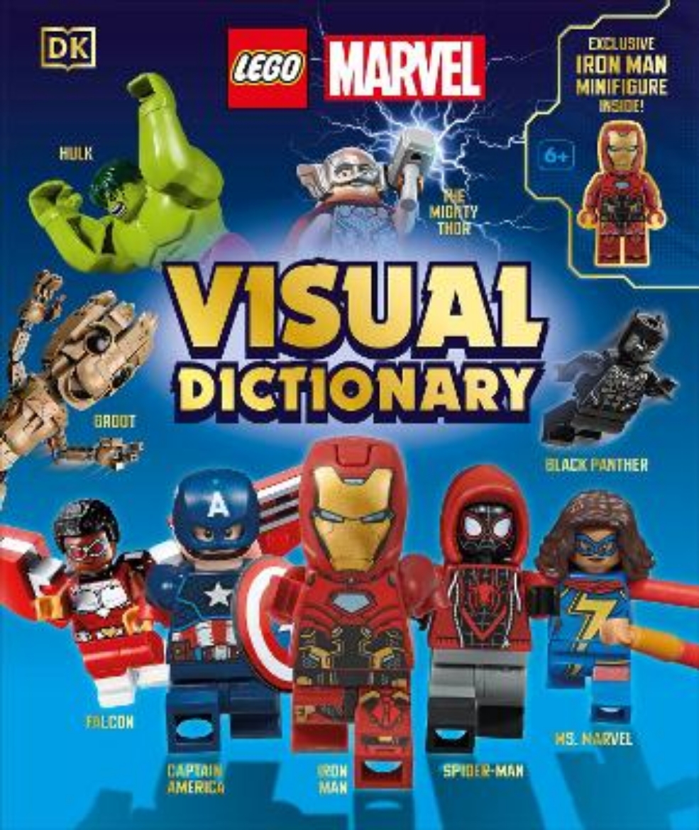 Picture of LEGO Marvel Visual Dictionary: With Exclusive LEGO Iron Man Minifigure