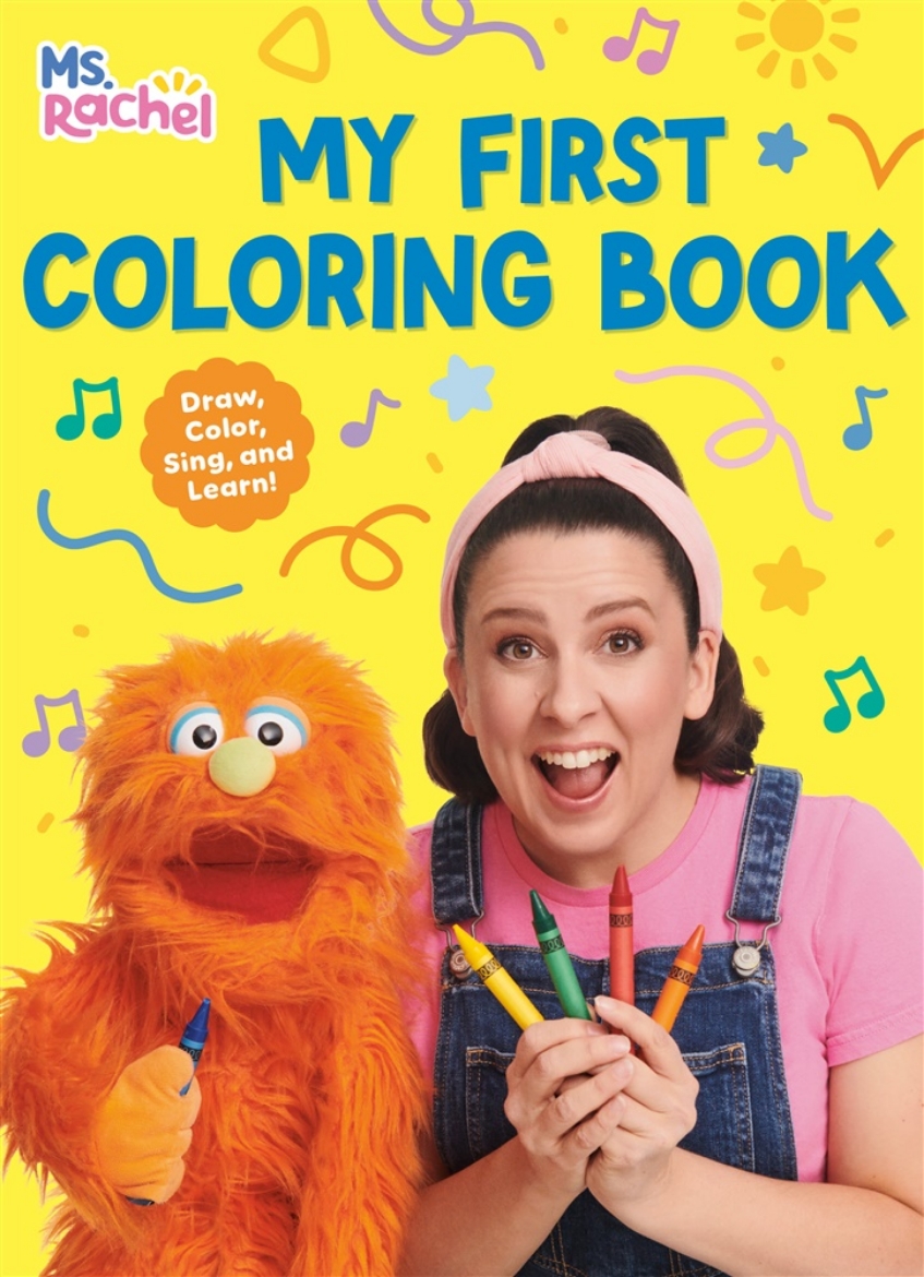 Picture of My First Coloring Book (Ms. Rachel)