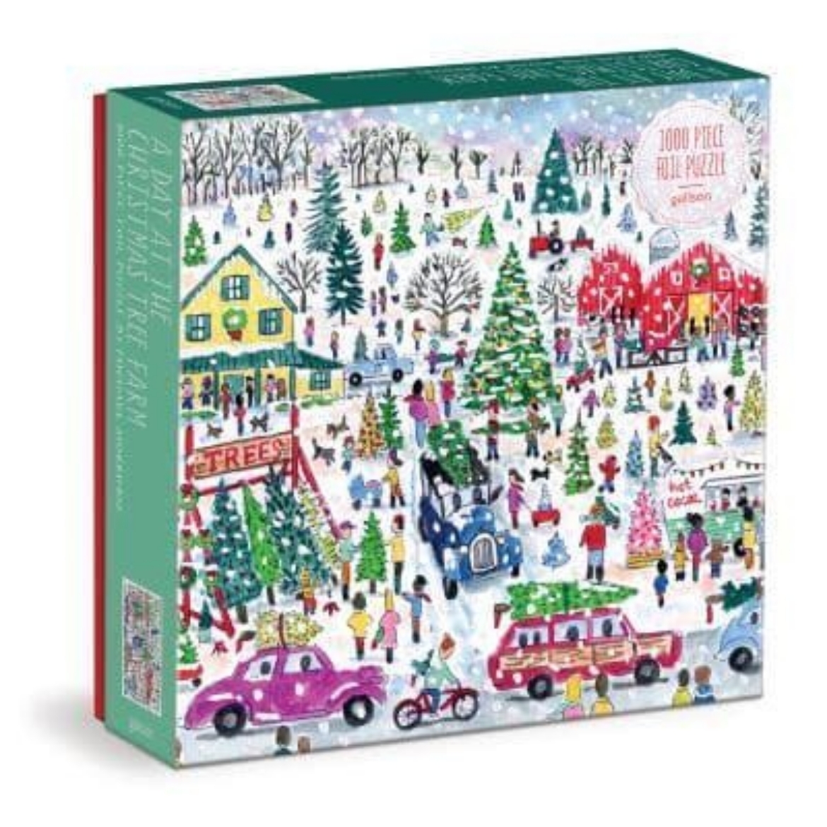 Picture of Michael Storrings Christmas Tree Farm 1000 Piece Foil Puzzle