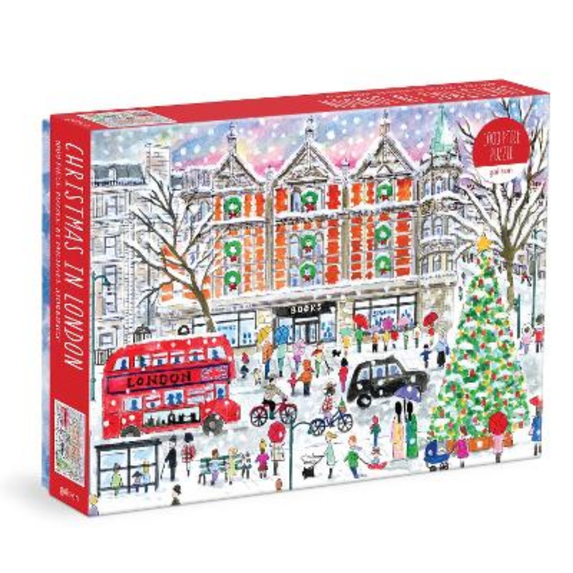 Picture of Michael Storrings Christmas in London 1000 Piece Puzzle