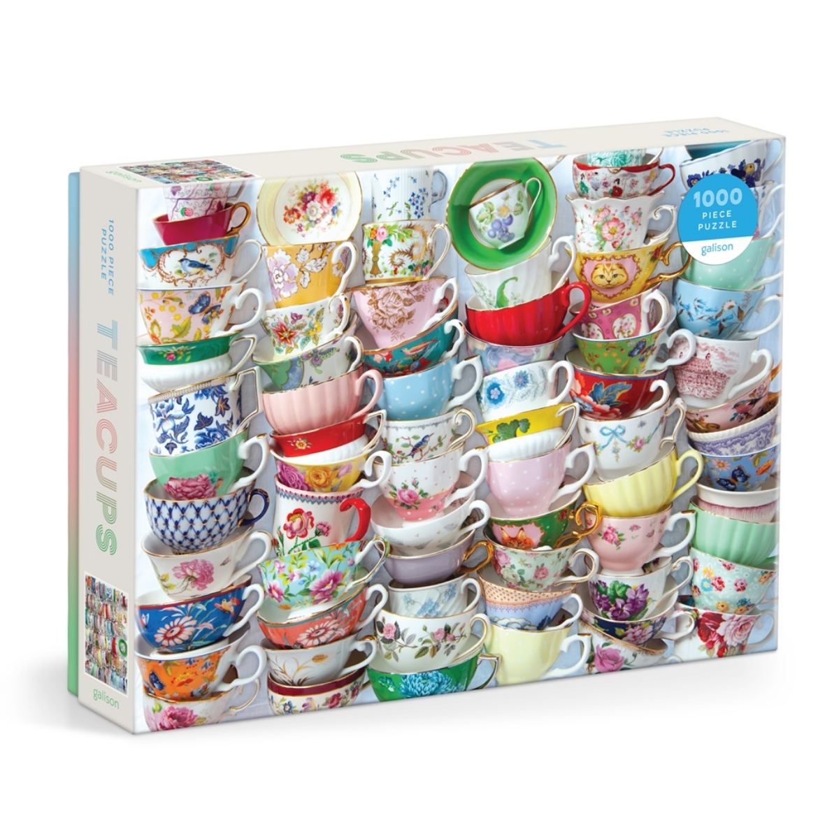 Picture of Teacups 1000 Piece Puzzle