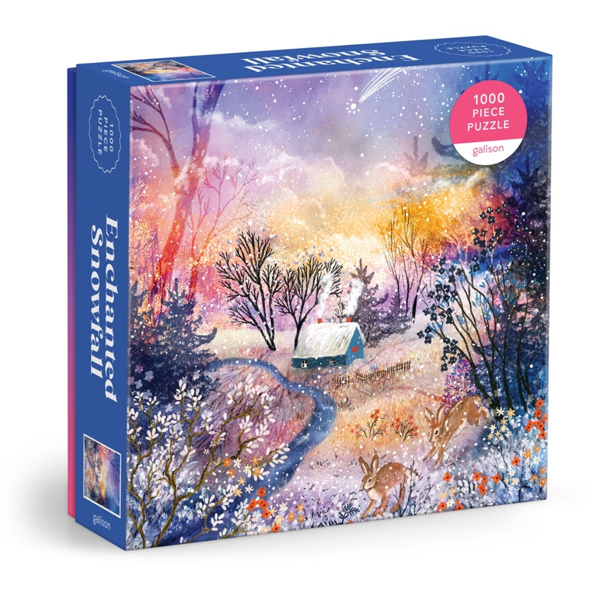 Picture of Enchanted Snowfall 1000 Piece Foil Puzzle