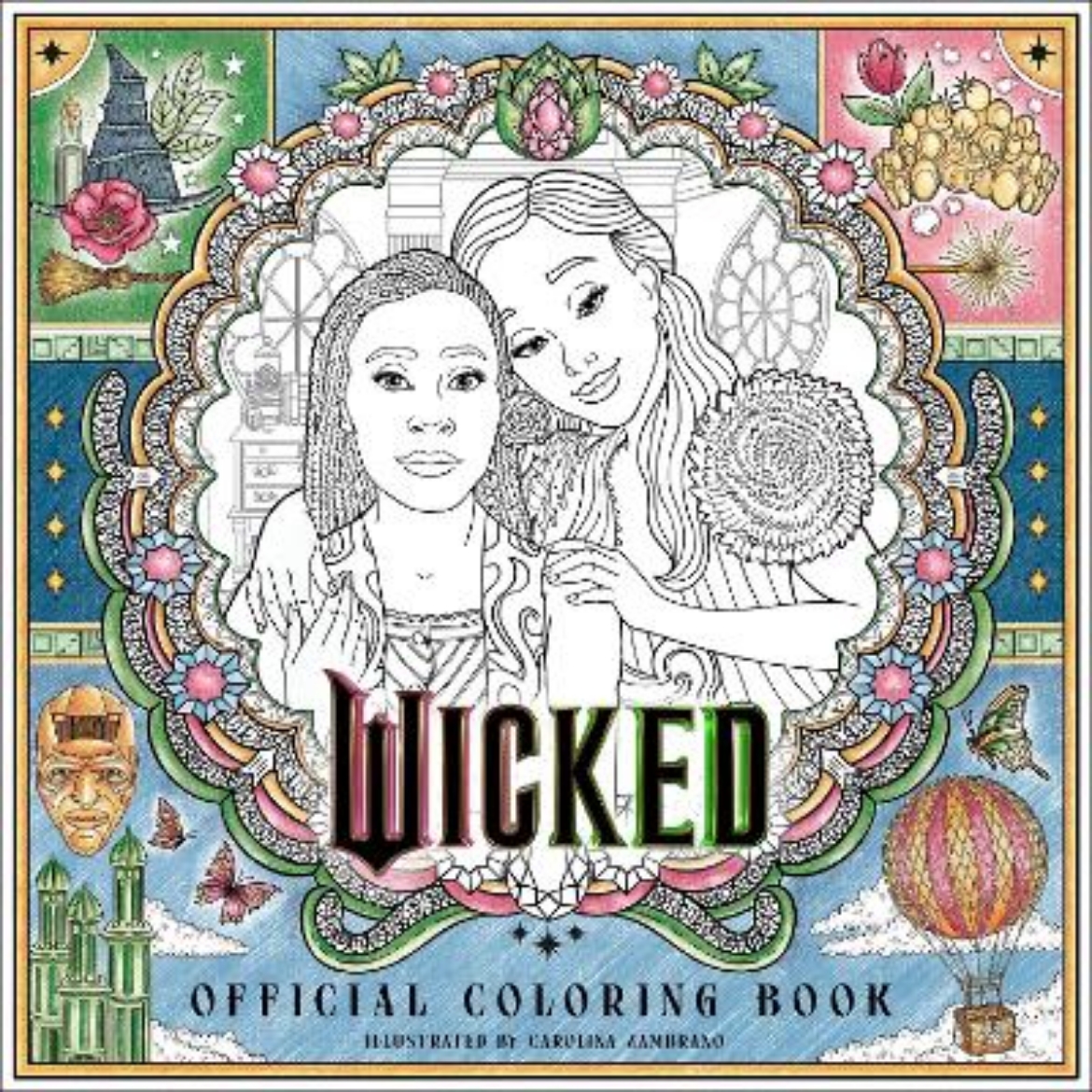 Picture of Wicked Official Coloring Book