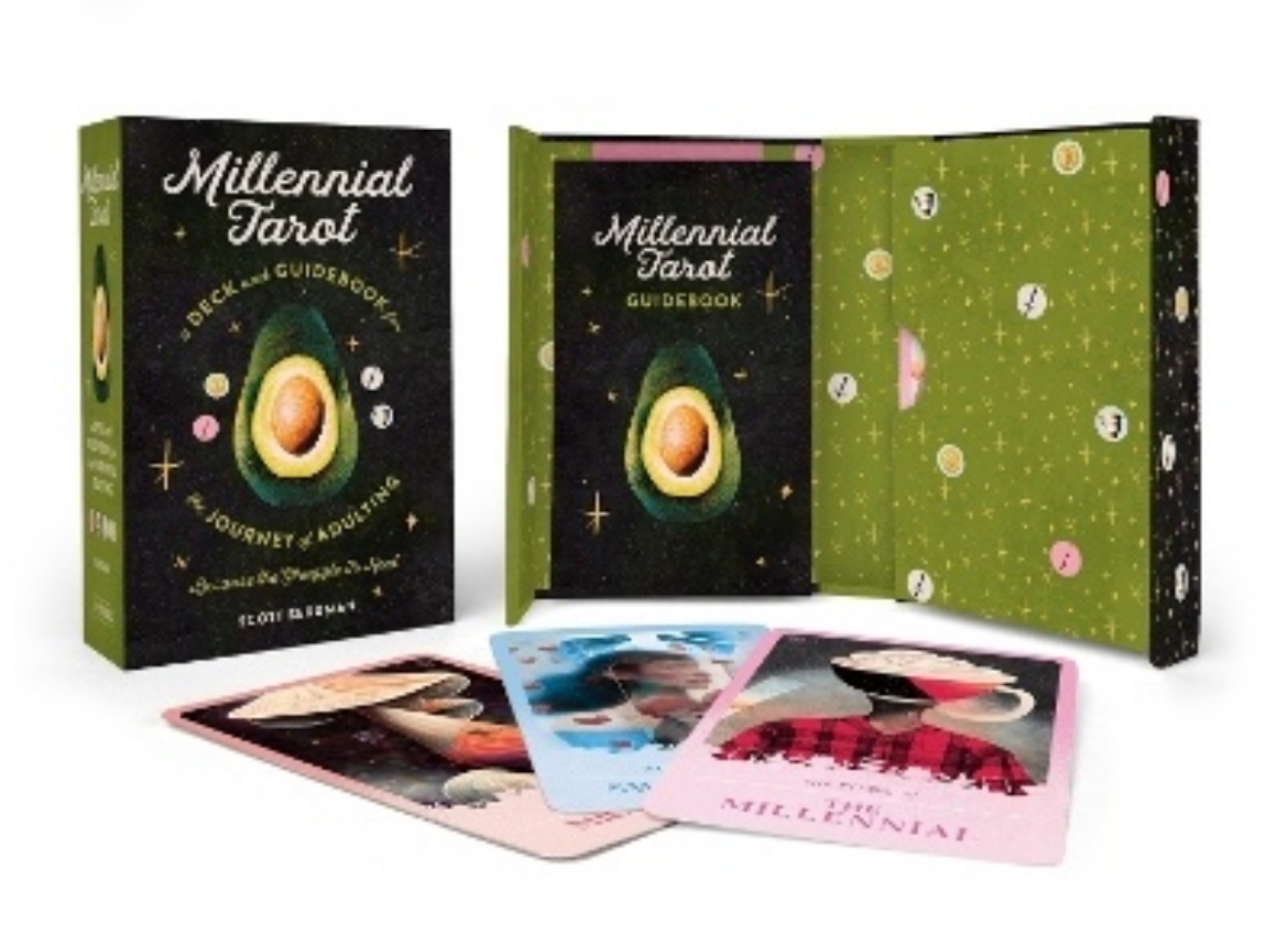 Picture of Millennial Tarot: A Deck and Guidebook for the Journey of Adulting (Because the Struggle is Real)